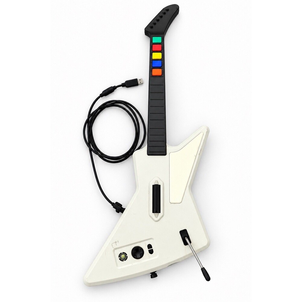 Guitar Hero Xbox 360 X-Plorer Xplorer RedOctane 95055 Wired W/breakaway TESTED